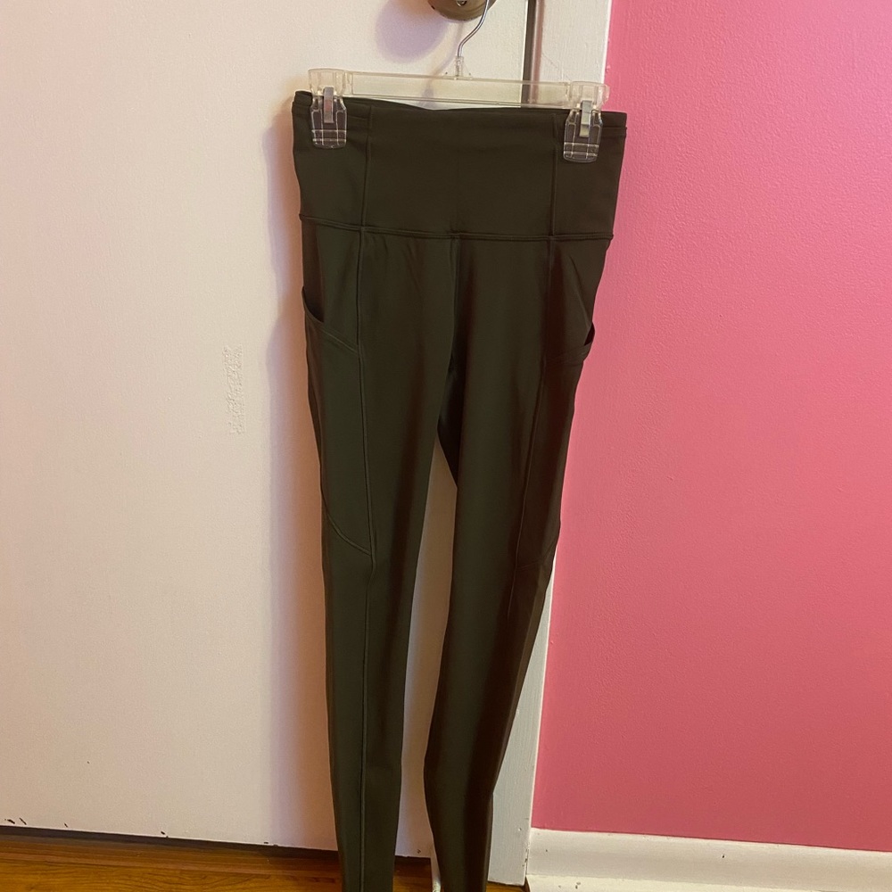 SOLD- N/A Lululemon Fast and Free Leggings 25 inch